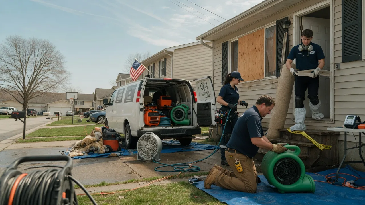 Water Damage Restoration in Antelope, CA near me